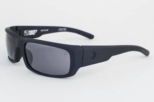 Spy Caliber Sonnenbrille weich matt schwarz/glücklich grau grün 673374973863 59 mm - Bild 1 von 3