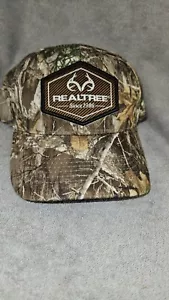 Realtree Brand Baseball Cap Snapback Adult Camo Solid Back New, FREE SHIPPING - Picture 1 of 8