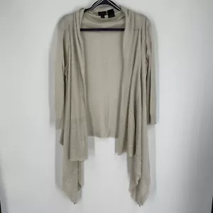 Worthington leichte Strickjacke Damen vorne offen Gr. M cremefarben - Bild 1 von 3