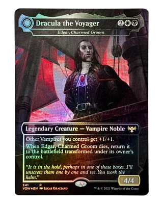 MTG | Edgar, Charmed Groom / Dracula the Voyager | Innistrad | Foil | NM | EN - Bild 1 von 2