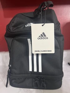 Adidas Lunch Bag Thermo Excel 2 Classic schwarz weiß mit vier Fächern - Bild 1 von 5