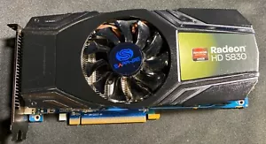 SAPPHIRE Radeon HD 5830 1GB GDDR5 Graphics/Video Card CrossFireX Compatible - Picture 1 of 5
