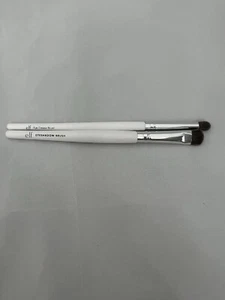 elf Cosmetics Eyeshadow Shadow Brush + Eye Crease Brush- 2pcs- SEE DESCRIPTION - Picture 1 of 4