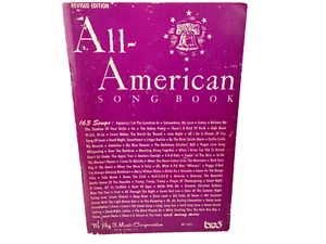 ALL-AMERICAN SONG BOOK BY MADDY AND MIESSNER - Revised Edition, VGC - Picture 1 of 3