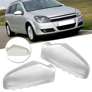 1 par de tapas de espejo retrovisor exterior para Opel Astra H 2004-2009 - Imagen 1 de 10