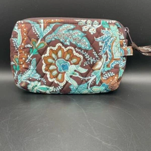 Vera Bradley Java blue cosmetic case - Picture 1 of 3