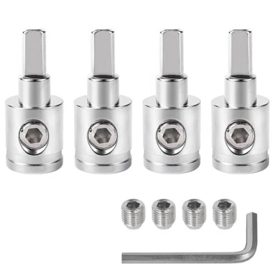 4PCS Amp Input Reducer 0 Gauge to 4 Gauge, Car Stereo Audio AWG Pin Power Ground - Image 1 of 4
