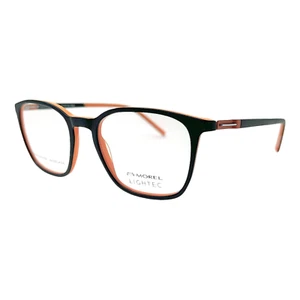 AUTHENTISCH & NEU - LIGHTEC - 30266L NO02 51/19/145 SCHWARZ ORANGE BRILLE & ETUI - Bild 1 von 4