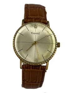 Luxurious Men's Watch Exquisite Hand-Wound Cal. PUW 360, Works - Picture 1 of 5
