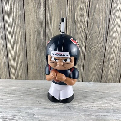 Houston Texans NFL 16 OZ Character Cup Big Sip Water Bottle Party Animal Foto 1 de 4