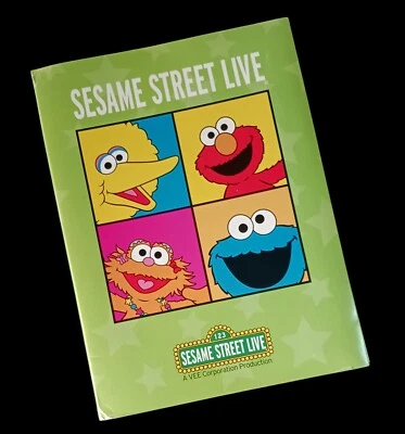 Vintage Y2K 2000 Sesame Street Live Vee Corporation Press Kit Folder Complete - Image 1 of 4