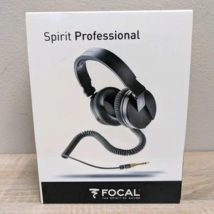 Focal Spirit Professional Closed-Back Reference Studio Headphones Black W/ Box - Picture 1 of 5