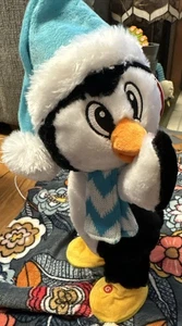 Peluche pinguino animato Gemmy Natale canto danza twerking booty rapping - Foto 1 di 8