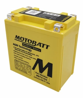 MotoBatt AGM Battery 2004-12 fits Kawasaki VN 2000 Vulcan — 第 1/4 张图片