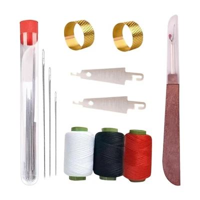 37PCS Sewing Tool Set,Needles Thread Hand Repair Tools,Portable Sewing Kit - image 1 of 4
