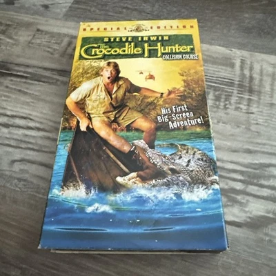 Steve Erwin The Crocodile Hunter: Collision Course (VHS, 2002) (41) - Image 1 of 2