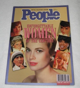 People Weekly- Unforgettable Women of the Century 1998 Jackie O Monroe Oprah EUC - Imagen 1 de 5
