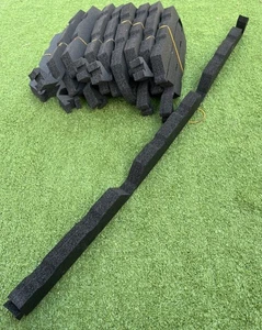 12 Zoll Außen Classic Rippenprofil Schaumstoff Verschlussstreifen Metall Dachplatten - Bild 1 von 6