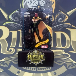 Vision Marvel Topps Chrome 2025 Black Spider Web Refractor /399 #139 - Bild 1 von 4