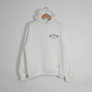 Vintage 90s Monmouth County Vocational School District Hoodie Mens XL Distressed - Bild 1 von 12