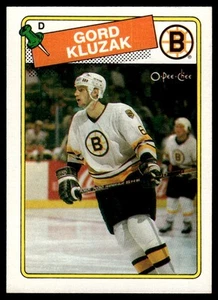 1988-89 O-Pee-Chee Gord Kluzak Boston Bruins #23 - Picture 1 of 2