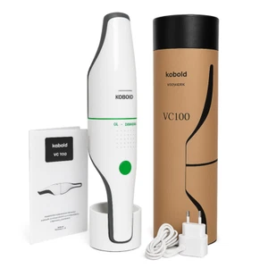 Originale - Aspirapolvere a batteria - Vorwerk Folletto VC100 - WHITE NUOVO/CONFEZIONE ORIGINALE - Foto 1 di 4