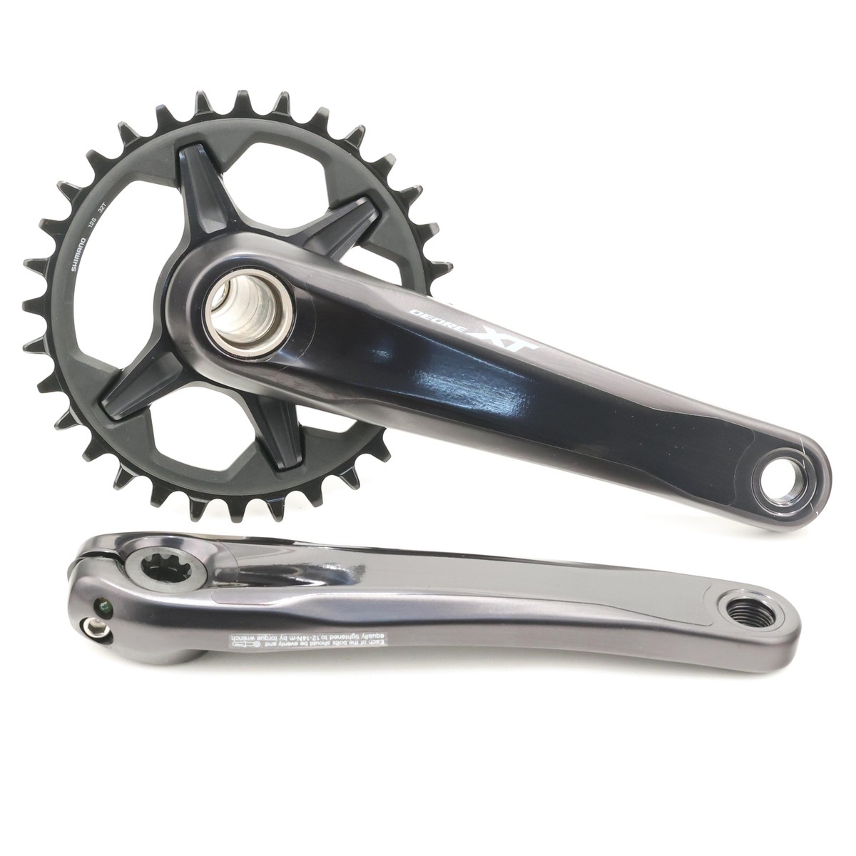 Shimano DEORE XT FC-M8100-1 Crankset, 175mm, 32T, 12-Speed