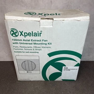 Xpelair GX6 6" 150mm Dunstabzugshaube mit Rollläden 00211AW | Neu unbenutzt | Originalverpackt - Bild 1 von 16