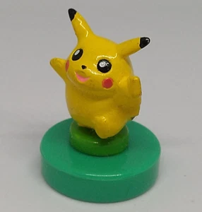 Pikachu Pokemon Stamp Mini Figure Pocket Monster Nintendo Japanese 1990s - Picture 1 of 14