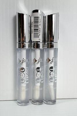 New (3) JORDANA LIP OUT LOUD Super Shiny Gloss 101 LOL (Clear) **RARE  - Image 1 of 2