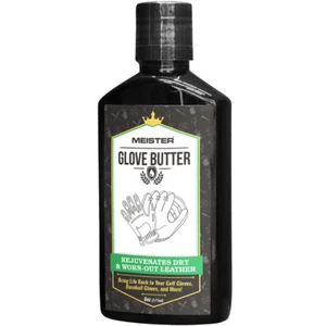 GUANTE DE CUERO MEISTER MANTEQUILLA - Rejuvenece los aceites de golf, béisbol y softbol - Imagen 1 de 2