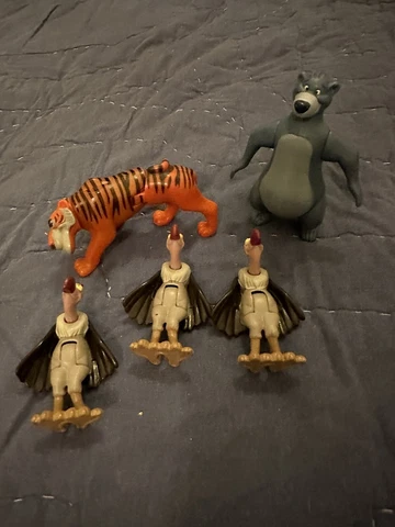 Vintage Disney The Jungle Book Figures Cover