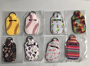 Sanitizer Holder With Key ring, Idea For Children Summer Camp Use. - Picture 1 of 10