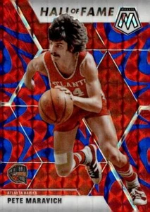 2019-20 Panini Mosaic #295 Pete Maravich Reactive Blue - Picture 1 of 2