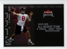 2002 Fleer Premium All-Rookie Team #1 David Carr RC Texans