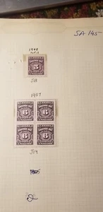 Canada 1948,1957 MNH Mint Beauty 5 And 6 Cents Postage Due Stamps SC#J18, J19. - Picture 1 of 1