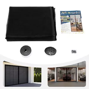 10x8FT Garage Door Screen for Car Garage Fiberglass Magnetic Garage Mesh Net - Picture 1 of 19