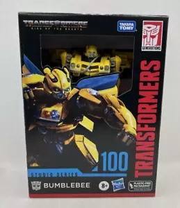 Transformers Studio Series Deluxe Class Bumblebee 100 Action Figure NEW UK - Picture 1 of 6