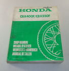 Manuel D'atelier Honda Cbx 400F / Cbx 550F Support 1982