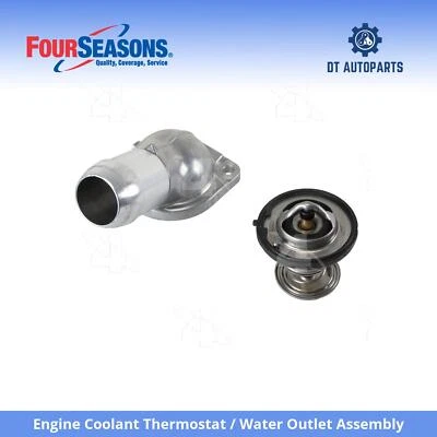 Termostato de refrigerante de motor GMC Envoy XUV 04-05/conjunto de salida de agua 4 estaciones Foto 1 de 4