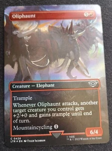Oliphaunt - Foil - Borderless Scene - MTG - NM Unplayed - EN - 0426 - Picture 1 of 1