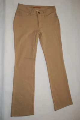 Womens BEIGE PONTE PANTS Knit STRETCHY Rear Pockts  4P 8 10 12P  - Image 1 of 3
