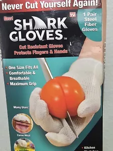 Cut Resistant Gloves Steel Fiber Gloves Kitchen Workshop Barbecue Garden - Picture 1 of 9