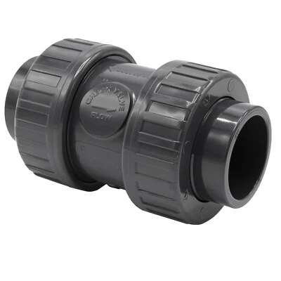 Kegelrückschlagventil PVC-U federbelastet I 50mm I 1 1/2 Zoll I bm_085 - Bild 1 von 4