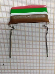2,2uF 2,2 uf 100 V tropischer Fischkondensator - NOS Set 1 Stück CL7/91 - Bild 1 von 7