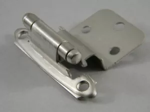 20 (10 pares) BISAGRAS DE GABINETE AMEROCK NÍQUEL SATINADO 3/8 INSERTO - Imagen 1 de 1