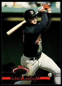 1993 Stadium Club #569 David McCarty Minnesota Twins Baseball - Picture 1 of 2