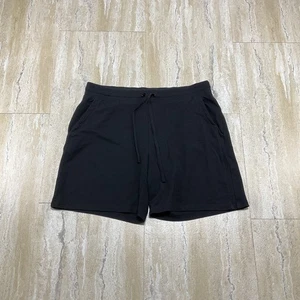 T By Talbots Womens Size M Black Shorts Sweatpants Like Casual  - Picture 1 of 9