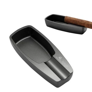 Galiner Travel Cigar Ashtray 1CT Slot Cigarette Ash Tray Holder Home Portable - Picture 1 of 6