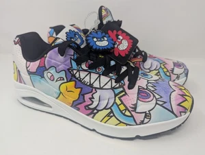 Skechers Herren Vexx Uno Doddle Weiß Multi Freizeitschuhe - Bild 1 von 6